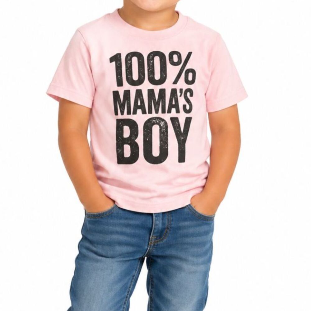 🔥5 for $30🔥 The Children’s Place Boys “100% Mama’s Boy” Graphic Tee | 4T